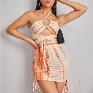 2 pieces orange set